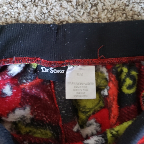 Dr Suess Branded Grinch Pants - Picture 2 of 2